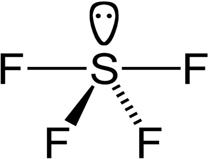 seesaw molecular geometry of sf4