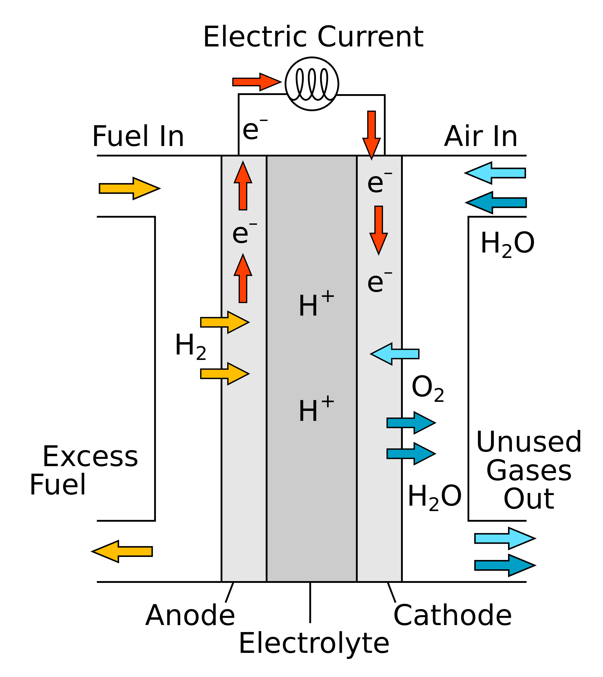 What Are Fuel Cells? Write The Electrode Reactions Of A Fuel Cell