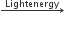 rightwards arrow with Lightenergy on top