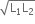 square root of straight L subscript 1 straight L subscript 2 end root