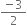 fraction numerator negative 3 over denominator 2 end fraction