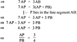 
We haveFig. 7.11Let the coordinates of P be (x, y). Then,Hence, the c