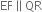 EF parallel to QR