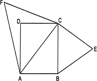 Prove that the area of an equilateral triangle described on one side of ...