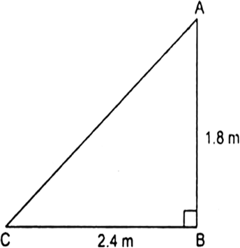 
Length of the string lhat she has out[Using Pythagoras theorem]Hence,