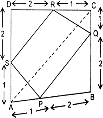 
ABCD is a quadrilateral in which P, Q, R, S are the points of trisect