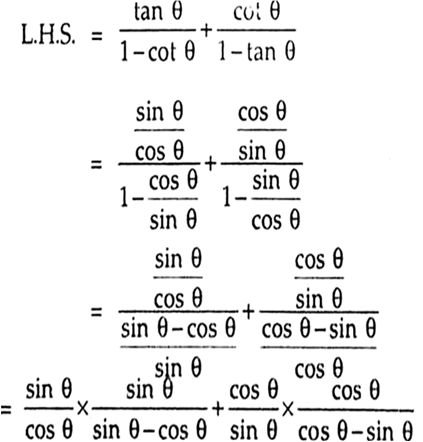 
Hence, L.H.S. = R.H.S.
