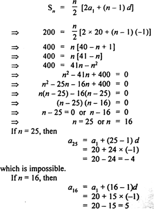 If Sn The Sum Of First N Terms Of An A P Is Given By Sn 5n2 3n Then Find Its Nthterm Sn 5n2 3n From Mathematics Arithmetic Progressions