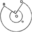 
BO = OD, r = 60 cm = 360° - ∠BOD= 360° - 90° = 270°(i) ar(sect