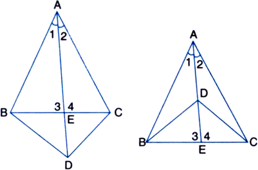 
In ∆ABD and ∆ACD,AB = AC    | GivenBD = CD    I GivenAD = A