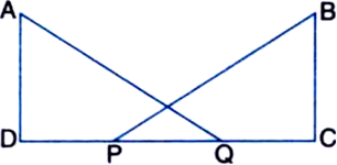 
DP = CQ⇒ DP + PQ = CQ + PQ⇒    DQ = CP    ...(1)In right tr