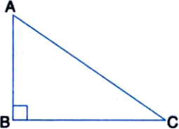 
Let ABC be a right angled triangle in which ∠B = 90°.Then, ∠A + 