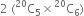 2 space left parenthesis straight C presuperscript 20 subscript 5 cross times straight C presuperscript 20 subscript 6 right parenthesis