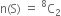 straight n left parenthesis straight S right parenthesis space equals space straight C presuperscript 8 subscript 2