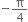 negative straight pi over 4