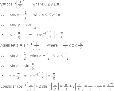 Evaluate sin[ tan-1 (- 1) ] from Mathematics Inverse Trigonom