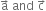 straight a with rightwards arrow on top space and space straight c with rightwards arrow on top