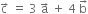 straight c with rightwards arrow on top space equals space 3 space straight a with rightwards arrow on top space plus space 4 space straight b with rightwards arrow on top