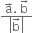 fraction numerator straight a with rightwards arrow on top. space straight b with rightwards arrow on top over denominator open vertical bar straight b with rightwards arrow on top close vertical bar end fraction