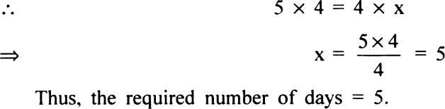 
More is the number of persons, less is the time to complete the task.