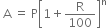 space straight A space equals space straight P open square brackets 1 plus straight R over 100 close square brackets to the power of straight n