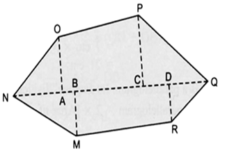 
(a)    We draw perpendiculars from opposite vertices on FI, i.e. ?