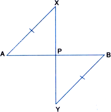 
(i)    ∵ AX || BY and AB intersects them∴ ∠PAX = ∠PBY   