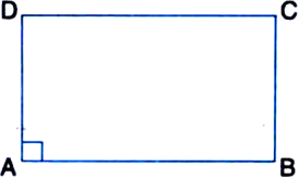 
Given: ABCD is a rectangle with∠A = 90°.To Prove: ∠A = ∠B = ??