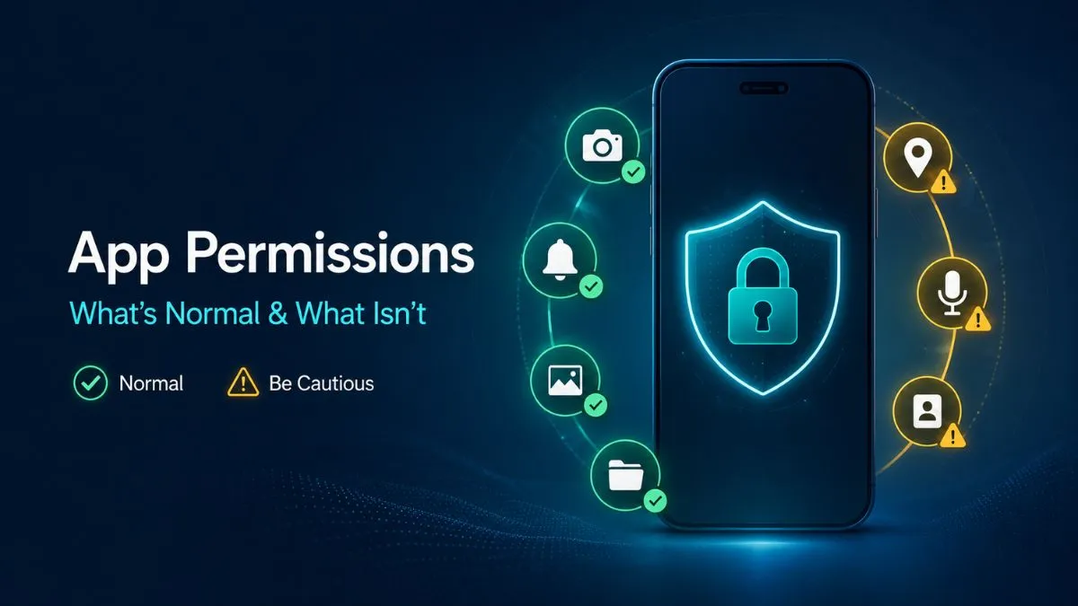 All Yono app permissions explained, showing Android permission settings and security review concept